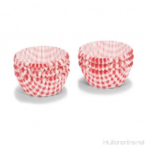 Patisse Paper Cupcake Cases Set Red Gingham - B00DYXAGDG